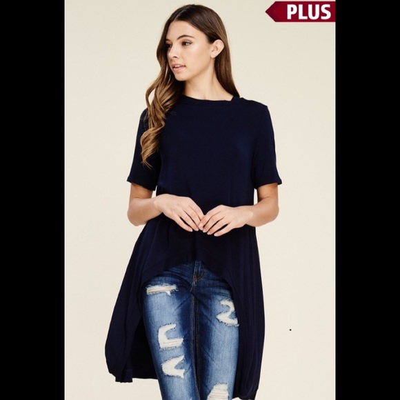 🍭Plus size high low tunic🍭 - Picture 1 of 1